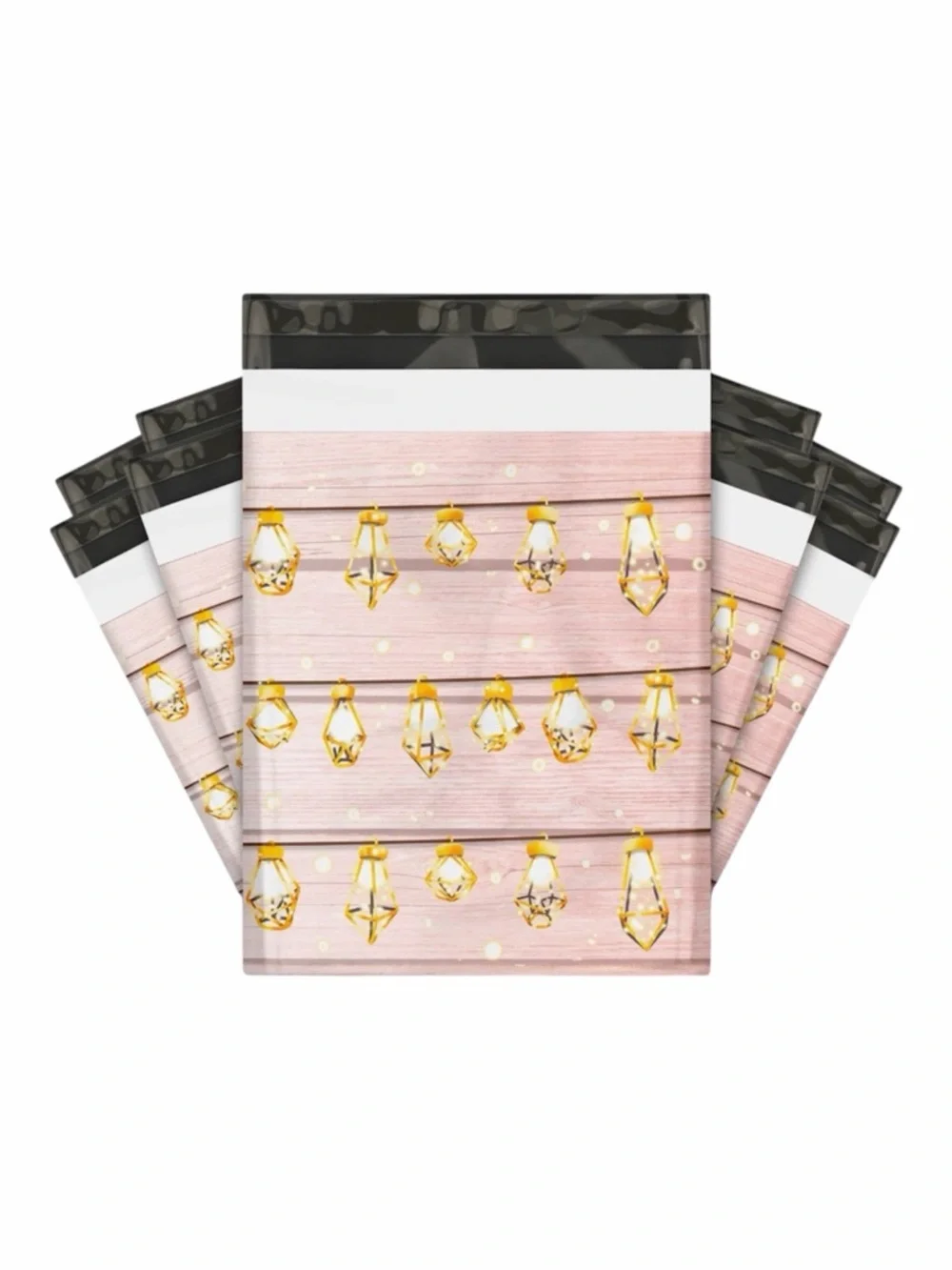20PK 10x13 Fairy Lights Mailers Shipping Printed Bags NIP BUY NOW